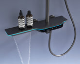 Thermostatic Shower System with Temperature Display & LED light
